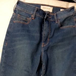 Blueish skinny jeans